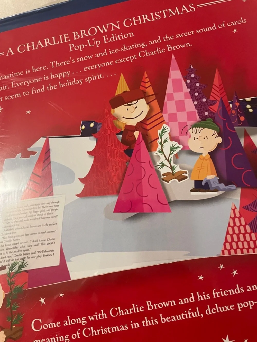 A Charlie Brown Christmas Pop-Up Edition Book - Holiday Charles Schulz